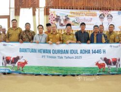 Bupati Bangka Tengah Apresiasi Program PT Timah Berbagi Hewan Kurban untuk Masyarakat