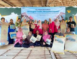 Dorong Pengembangan Kerajinan Lokal dan Ekonomi Kreatif, PT Timah Gelar Pelatihan Decoupage bagi Masyarakat Adat Mapur