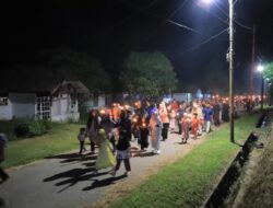 Peringati Tahun Baru Islam, PT Timah Ikut Lestarikan Tradisi Pawai Obor Masjid Al Inayah Kundur