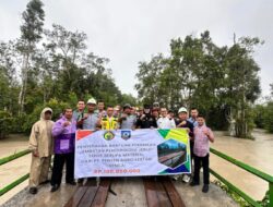 Wabup Bangka Selatan Terima Bantuan CSR Rp200 Juta untuk Perbaikan Jembatan Jeriji–Tepus