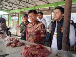 Jelang Iduladha 1446 H, Satgas Pangan Sidak Pasar di Bangka Barat