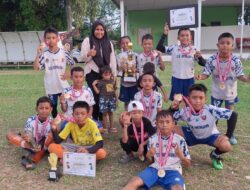 SSB Himawari Juara 1 di Turnamen U-12 Bhayangkara Polres Babar