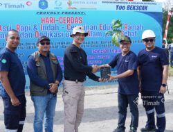 Kolaborasi Lakukan Penghijauan, PT Timah Serahkan Bantuan Bibit untuk Rumah Kompos KSM Resam