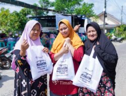 PT Timah Hadirkan Layanan Kesehatan Gratis, Ratusan Warga Bangka Tengah Antusias Berobat di Mobil Sehat