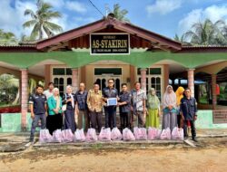 PT Timah Bagi-bagi Paket Sembako untuk Masyarakat Teluk Dalam Desa Kundur, Bantu Dukung Ketahanan Pangan Warga