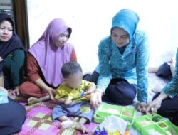 Hadiri Pelaksanaan Program PMT di Desa Serdang, Noni Hidayat Ajak Orang Tua Selektif Beri Asupan terhadap Anak