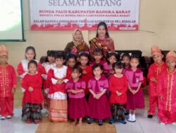 Bunda Paud Bangka Barat Sosialisasi Satu Tahun Prasekolah