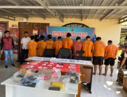 18 Tersangka Narkoba Ditangkap Polisi, Terancam Hukuman Mati
