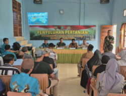 Distangan Beltim dan Kodim 0414 Gelar Penyuluhan Cara Membuat Pupuk dari Limbah