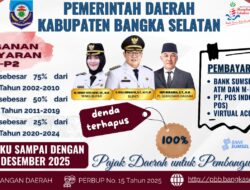 Apresiasi Masyarakat Taat Pajak, Pemkab Basel Beri Souvenir dan Potongan Piutang Pajak