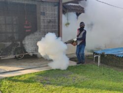 Upaya Pencegahan Wabah DBD, PT Timah Area Kundur Lakukan Fogging di Permukiman dan Sarana Umum
