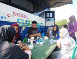 Mobil Sehat PT Timah Hadir Layani Warga Tanjung Pakdan dan Teluk Rubiah