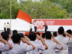 Peringati HUT ke-80 RI, PT Timah Gelar Upacara di Pabrik dan Kantor Pusat