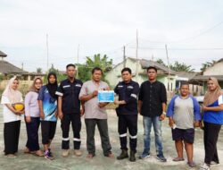 PT Timah Serahkan Bantuan Perbaikan Lapangan Voli di Desa Rias, Dukung Peningkatkan Fasilitas Olahraga Masyarakat