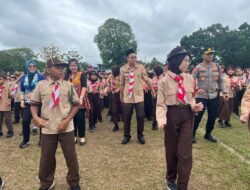 Di Upacara Peringatan Hari Pramuka, Markus : Garda Terdepan Jaga NKRI
