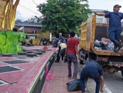 Sebanyak 125 Pegawai DLH Dikerahkan untuk Bersihkan 4,4 Ton Sampah dari Kegiatan Pawai Pembangunan Beltim