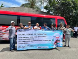 Peringati Hari Perhubungan Nasional, PT Timah Bersama Dishub Belitung Timur Hadirkan Mobil Sehat di Terminal Manggar