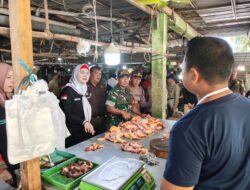 Wabup Bangka Selatan Cek Ketersediaan dan Harga Bahan Pokok di Pasar Terminal Toboali