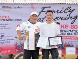 Pemenang Sayembara Logo dan Jargon Baru Diskominfo Babel Dapat Hadiah TPP 1 Bulan dari Haris