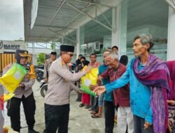 Bagi-bagi Beras Gratis dari Polresta Pangkalpinang, Bentuk Kepedulian Polri untuk Warga yang Membutuhkan