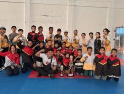 Kontingen Bintang Inkado Bangka Raih Juara Umum 2 Karate Bupati Cup Bateng 2025