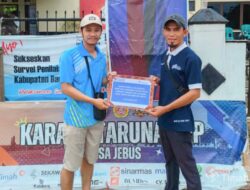 Kolaborasi dengan Pemuda Desa, PT Timah Tbk Dukung Turnamen Karang Taruna Jebus Cup 1