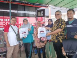 Bersamaan dengan Bazar UMKM, Mobil Sehat PT Timah Tbk Hadir di Kawasan Wisata Bozem Bangka Barat