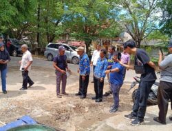 Tinjau Tiga Selokan di Mentok, Yus : Untuk Pasar Sudah Tidak Ada Bau