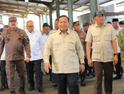 Tinjau Smelter PT Tinindo, Presiden Prabowo: Terdapat 4.000 Ton Tanah Jarang dari Total Barang Sitaan
