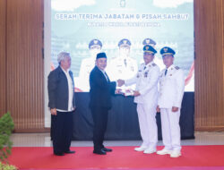 Pemkab Bangka Gelar Serah Terima Jabatan setelah Pelantikan Bupati-Wakil Bupati