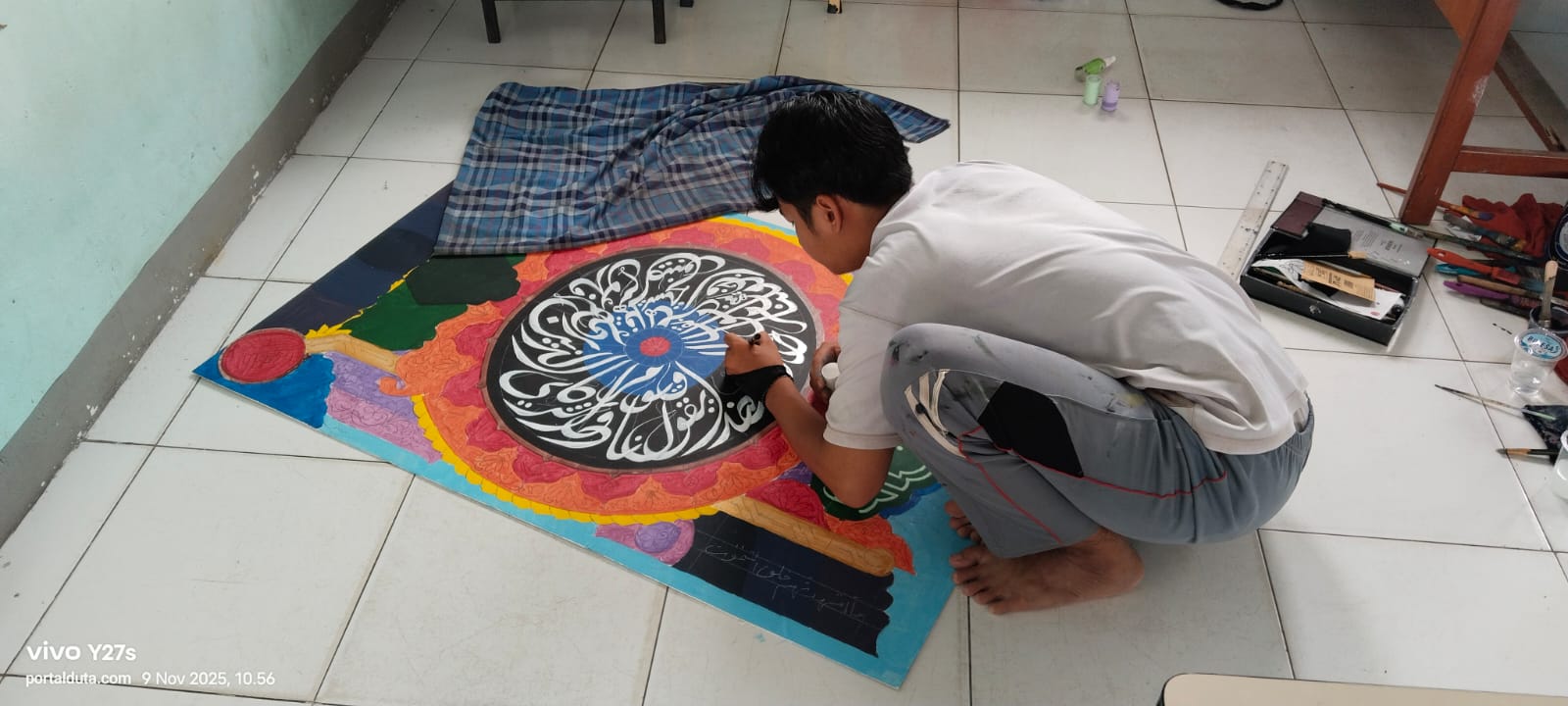 Lomba Kaligrafi Dekorasi MTQH ke XIV Bangka Belitung 2025 (ist)