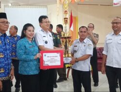 Markus Umumkan Semulut Juara 1 Lomba Desa Bersih : Membumikan Hidup Sehat