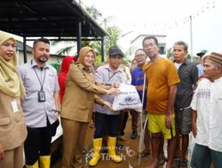 Bantuan untuk Masyarakat Terdampak Banjir Rob di Kabupaten Bangka, Bangka Barat dan Pangkalpinang