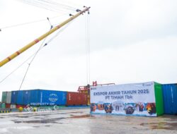 Jelang Berakhirnya 2025, PT Timah Tbk Gelar Penandatangan Balok dan Ekspor Akhir Tahun