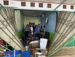 Terdengar Ledakan di Ruko Pasar Ikan Mentok, Polisi Langsung Cek Lokasi