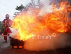 Momen Bulan K3 Nasional 2026, PT Timah Gelar Fire & Rescue Challenge hingga Lomba Tanggap Darurat