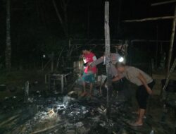 Rumah Warga Desa Pangek Terbakar, Sepeda Motor dan Dokumen Penting Hangus