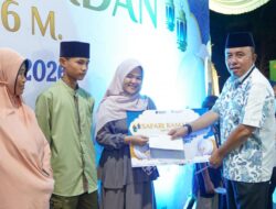 Momen Semarak Ramadhan, PT Timah Berikan Beasiswa Tahfiz