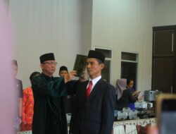 Harpandi Jabat Direktur Perusahaan Daerah Air Minum (PDAM) Tirta Sejiran Setason