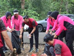 Polres Bangka Barat Ajak Lintas Instansi Rawat Bukit Menumbing