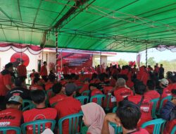 DPC PDI Perjuangan Bangka Barat Gelar Pendidikan Politik dan Musancab, Rudianto Tjen Dorong Regenerasi Kader Muda
