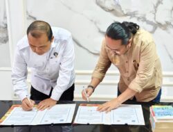 Teken PKS P4GN, PWI dan BNNP Sepakat Berantas Peredaran Narkotika di Babel