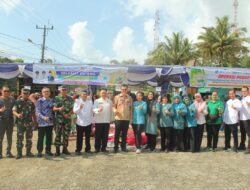 Ratusan Warga Serbu Operasi Pasar Murah di Simpang Teritip