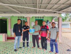 Berkah Ramadan, PT Timah Serahkan Bantuan untuk Musala Baiturrohman di Desa Keposang