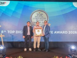 PT Timah Sukses Raih Penghargaan TOP Digital Corporate Brand Award 2026