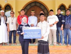 Dukung Fasilitas Rumah Ibadah, PT Timah Tbk Salurkan Bantuan untuk Masjid di Belitung Timur