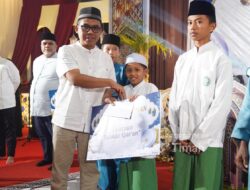 Puluhan Tahfiz Qur’an Terima Santunan dari PT Timah selama Ramadan