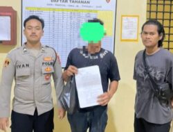 Pria 44 Tahun Ditangkap Polisi, Usai Diduga Cabuli Anak Dibawah Umur di Mentok