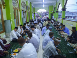 Safari Ramadhan ke Desa Kemuja, Pemkab Bangka Beri Bantuan untuk Masjid dan Santunan Kaum Duafa