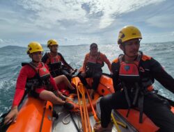 Nelayan Hilang di Perairan Karang Berindu Bangka, Tim SAR Gelar Pencarian Intensif